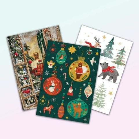 LWP Shop  Üçlü Yeni Yıl Tasarım Defter