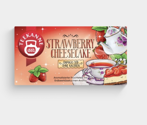 Teekanne Strawberry Cheesecake Poşet Çay