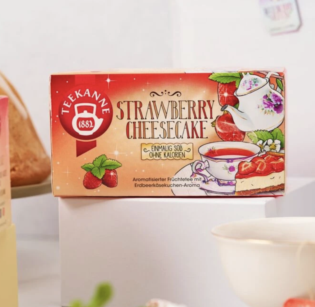 Teekanne Strawberry Cheesecake Poşet Çay