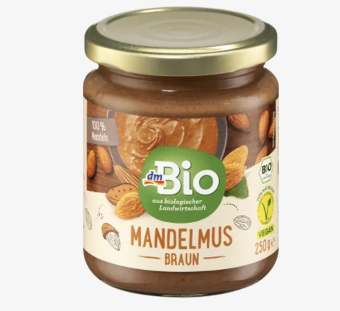 DM Bio Mandelmus Organik Badem Ezmesi