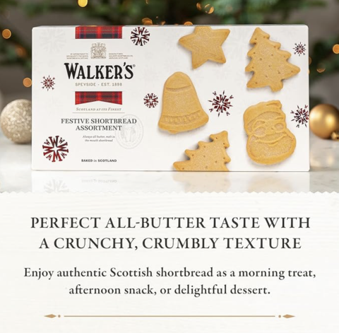 Walkers Shortbread Scottie Christmas Shapes