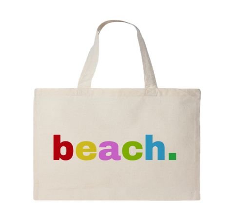 LWP Shop Kanvas Geniş Plaj Çantası