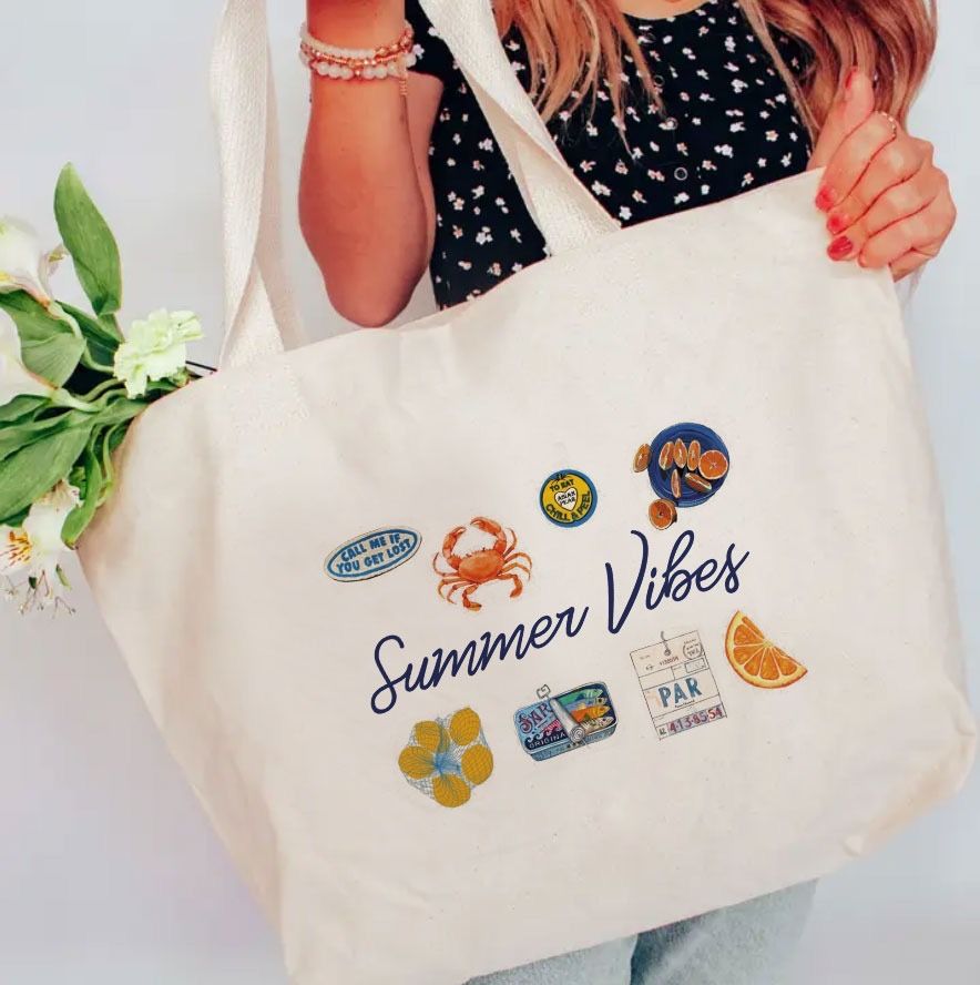 LWP Shop Kanvas Geniş Plaj Çantası