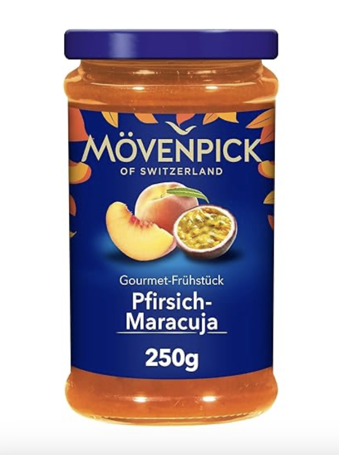 Mövenpick Gourmet Breakfast Peach Passion Fruit Spread