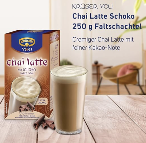 KRÜGER YOU chai latte Schoko