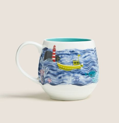 M&S Sailor Porselen Kupa