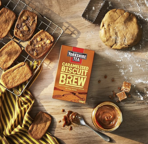 Yorkshire Tea Caramelised Biscuit Brew Flavoured Tea