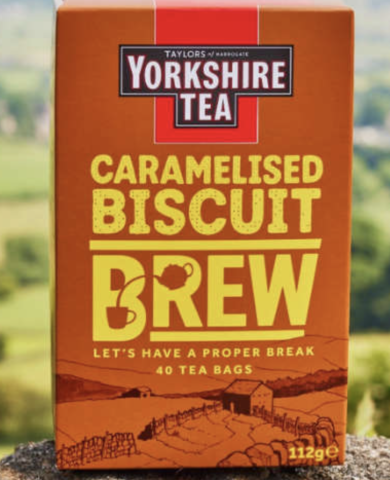 Yorkshire Tea Caramelised Biscuit Brew Flavoured Tea