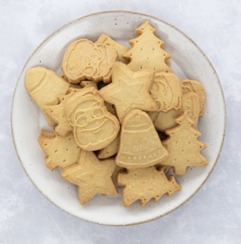 Walkers Shortbread Festive Shapes Tin, Teneke Kutu
