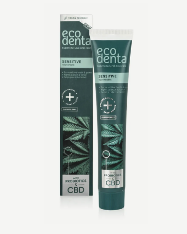 Ecodenta CBD and Probiotics Sensitive  Organik Diş Macunu