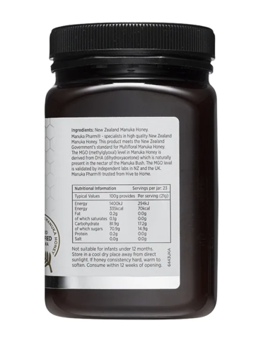 Manuka Pharm  MGO 70 Manuka Balı 500 ml