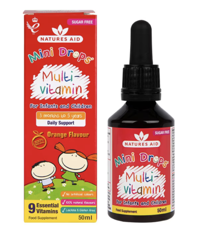 Nature's Aid Multi Vitamin Drops Orange 50ml