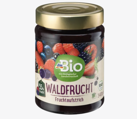 DM Bio Waldfrucht Vahşi Orman Meyveleri Reçeli