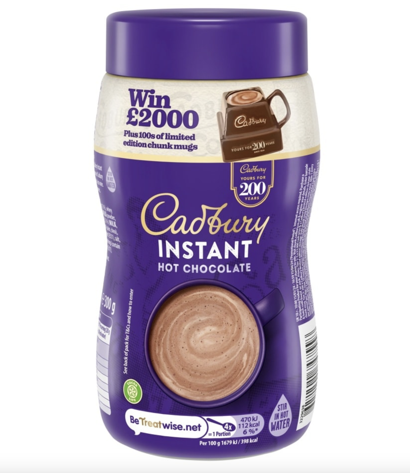 Cadbury Instant Hot Chocolate Powder