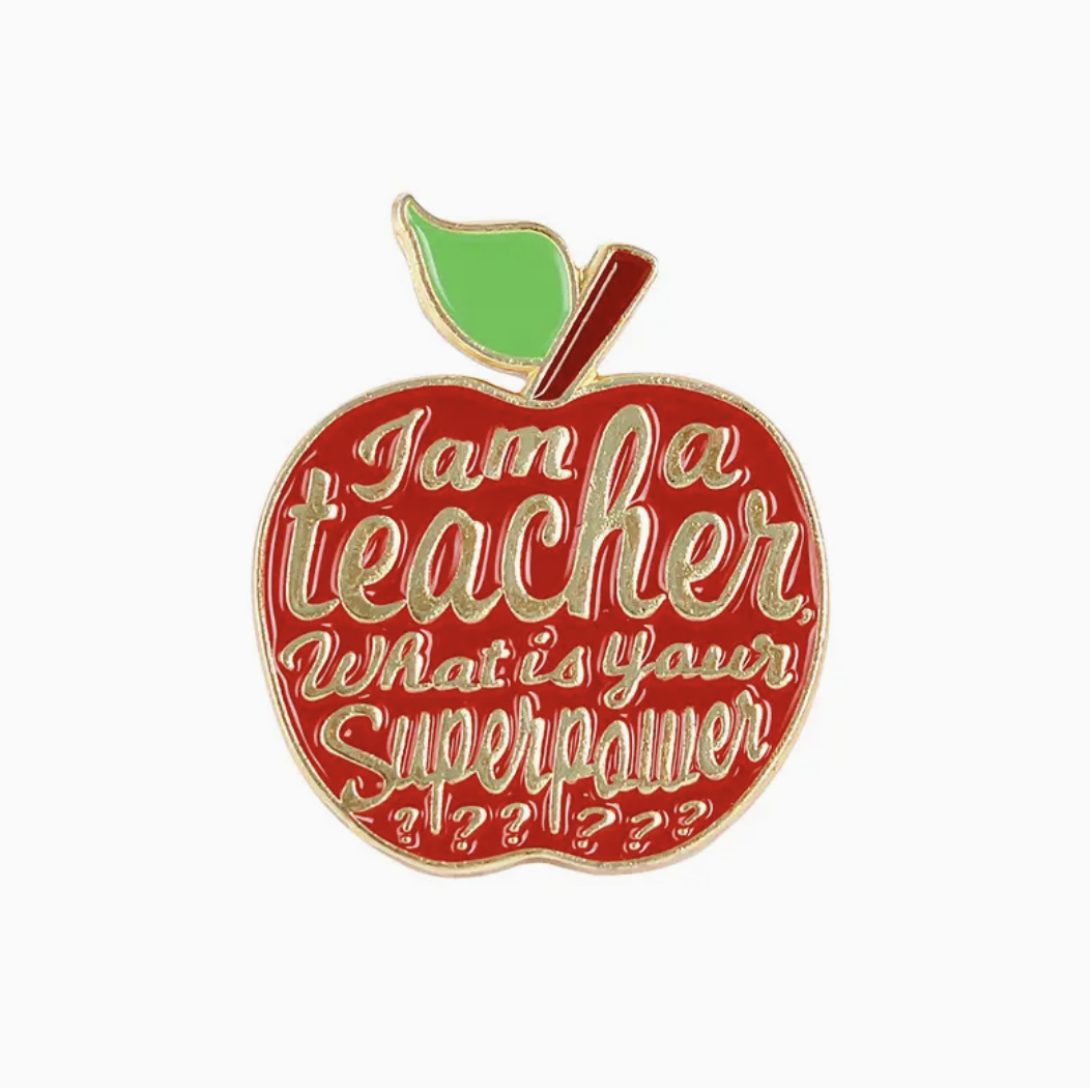LWP Shop UK Teacher Broş