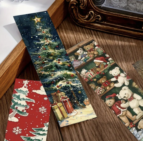 LWP Shop Noel Temalı 10'lu Kitap Ayraçları