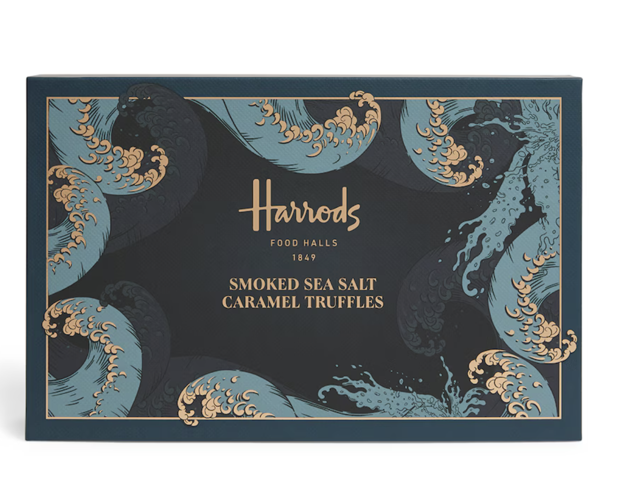 Harrods 15 Piece Smoked Sea Salt Caramel Truffles