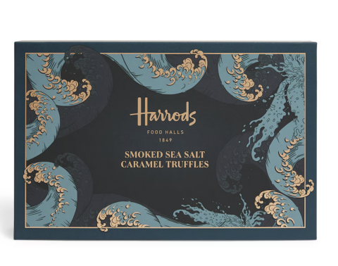 Harrods 15 Piece Smoked Sea Salt Caramel Truffles