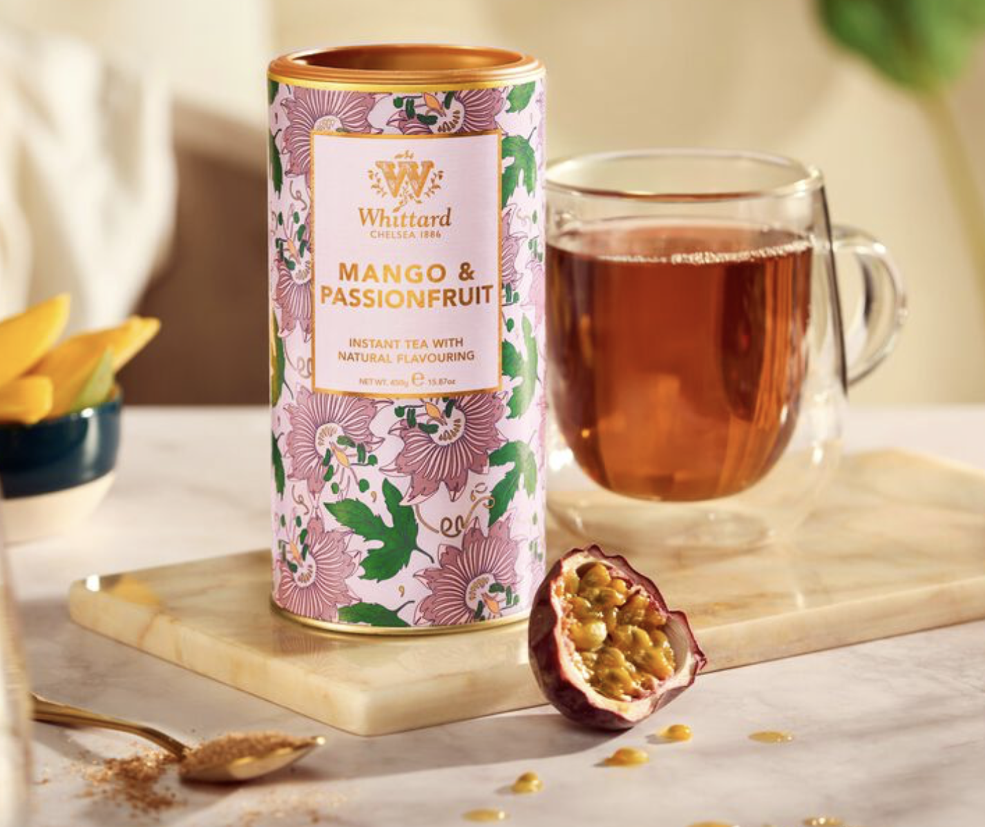 Whittard Mango & Passionfruit Flavour Instant Tea