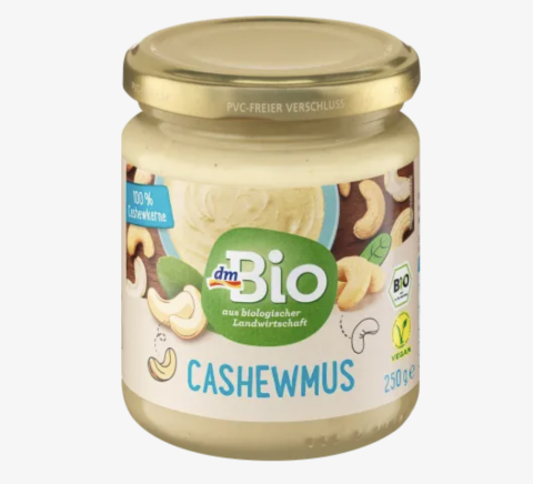 DM Bio Cashewmus Organik Kaju Ezmesi