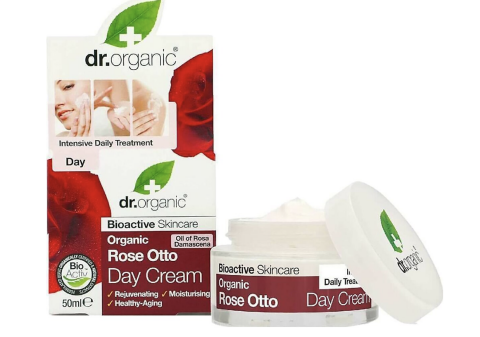 Dr. Organic Organic Rose Otto Cream Günlük Nemlendirici Yüz Krem