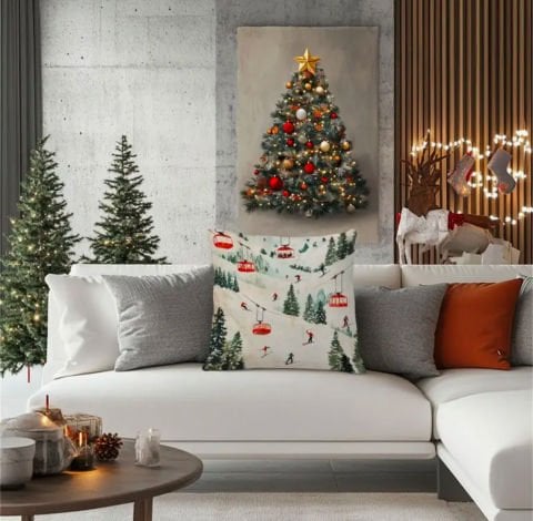 LWP Shop UK Winter Kırlent Kılıfı