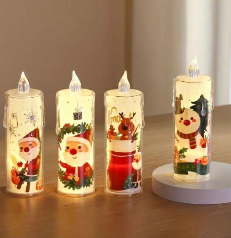 LWP Shop Dörtlü Led Mum Seti
