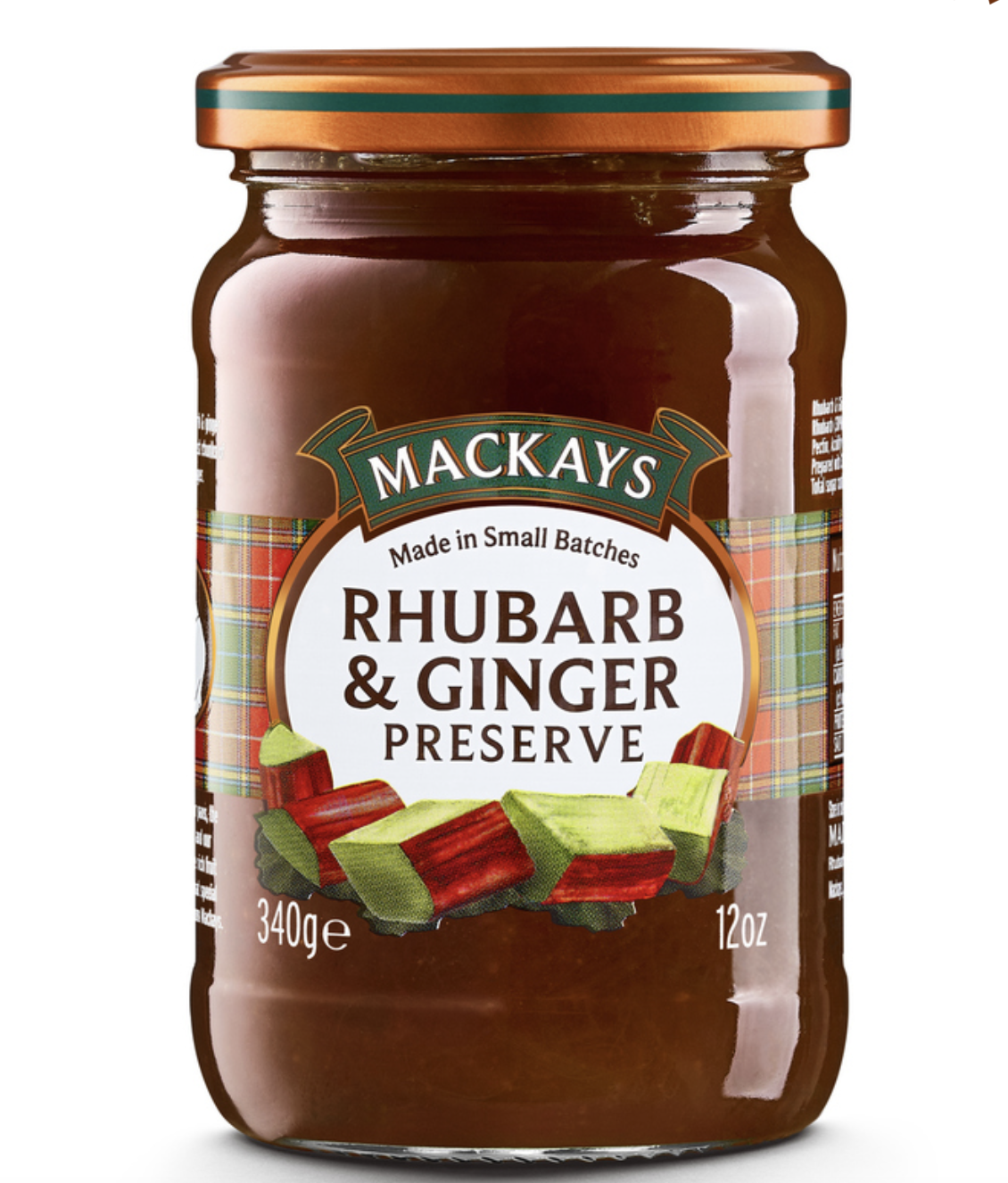 Mackay's Rhubarb & Ginger Preserve