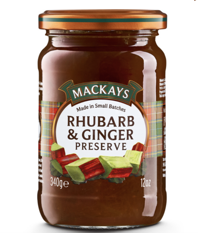 Mackay's Rhubarb & Ginger Preserve