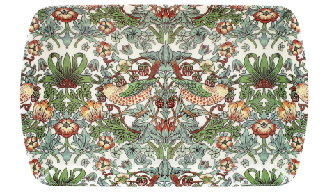 The Leonardo Collection William Morris Strawberry Thief Small Tray
