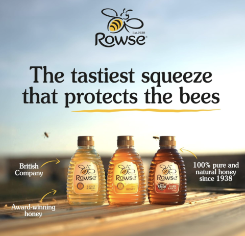 Rowse Dark And Rich Honey Bal