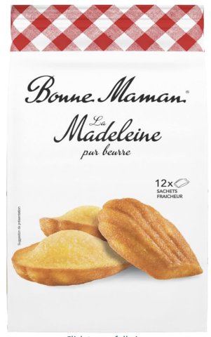 Bonne Maman - Original Pure Butter French Madeleines