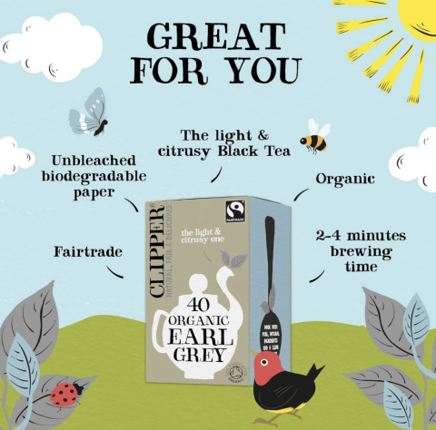 Clipper Organic Earl Grey Tea Bags