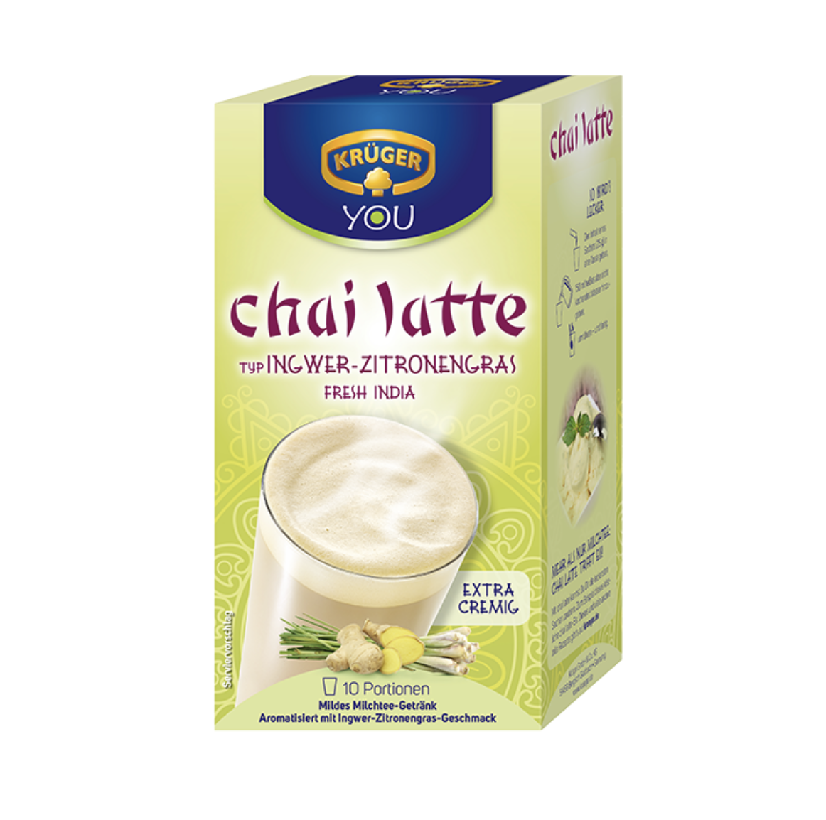 KRÜGER YOU Chai Latte Zencefil Limon Otu