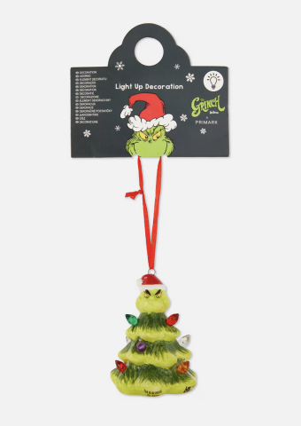 The Grinch Light-Up Hanging Christmas Decoration