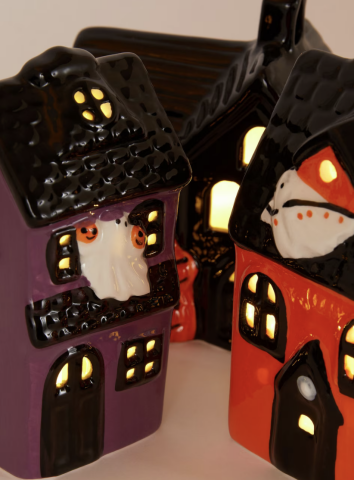 Primark Home 3'lü Halloween Houses