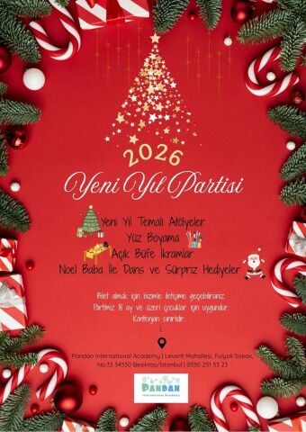 Pandan Academy  Yeni Yıl Partisi Bileti 21 Aralık