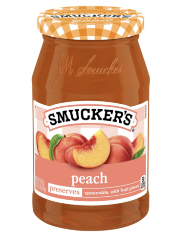 Smucker’s Peach Preserves Şeftali Marmelatı