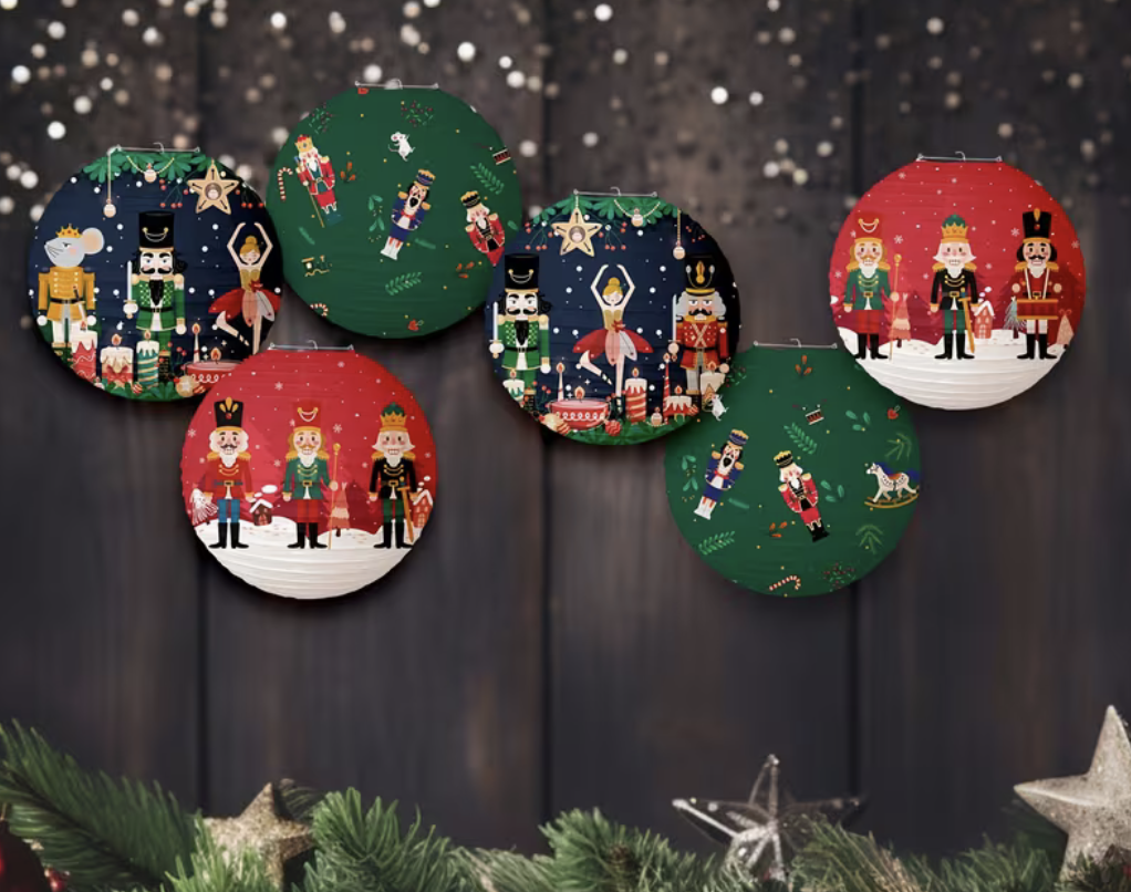 Pandan Designer's Üçlü Nutcracker Kağıt Balon