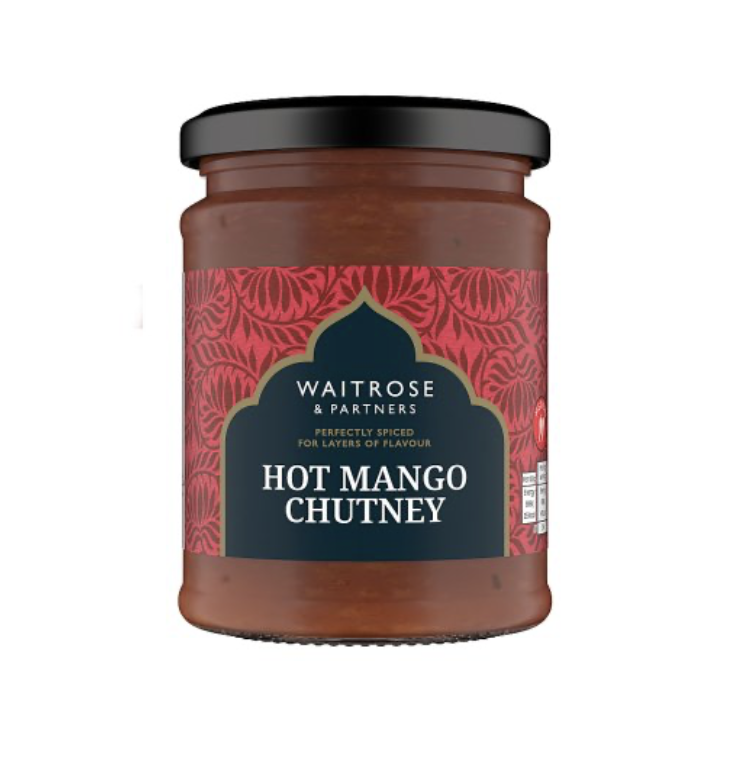Waitrose Hot & Spicy Mango Chutney