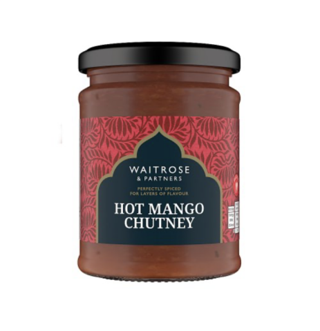 Waitrose Hot & Spicy Mango Chutney